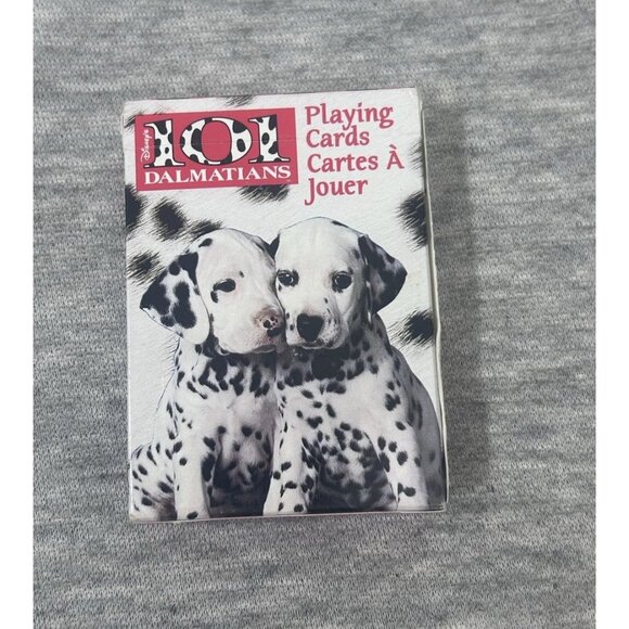 New Disney's 101 Dalmatians Playing Cards White Complete 3 Wild Cards - Picture 1 of 7